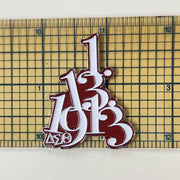 Stacked January 13 1913 Lapel Pin