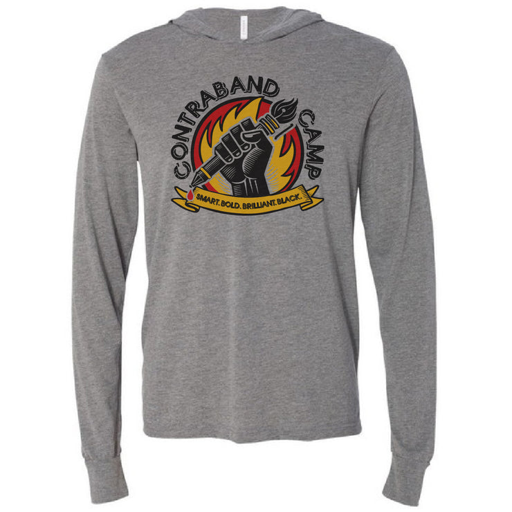 Long Sleeve Contraband Camp Hooded Tshirt