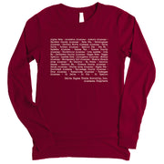 Long Sleeve Alabama DST Chapters TShirt