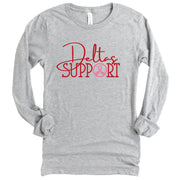 Long Sleeve Deltas Support TShirt