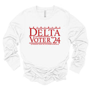 Long Sleeve Delta Voter TShirt