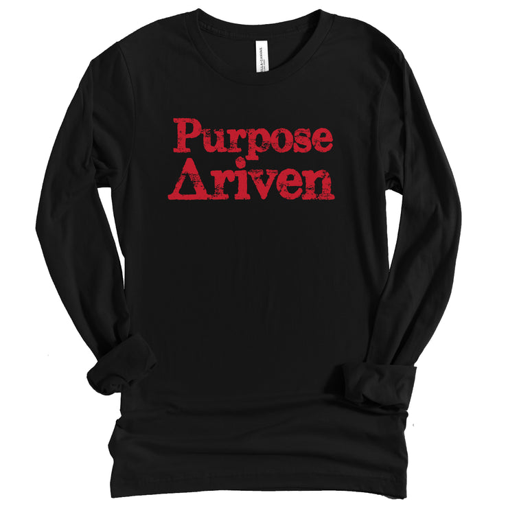 Long Sleeve Symbol Purpose Driven TShirt