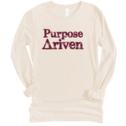 Long Sleeve Symbol Purpose Driven TShirt