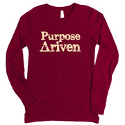 Long Sleeve Symbol Purpose Driven TShirt