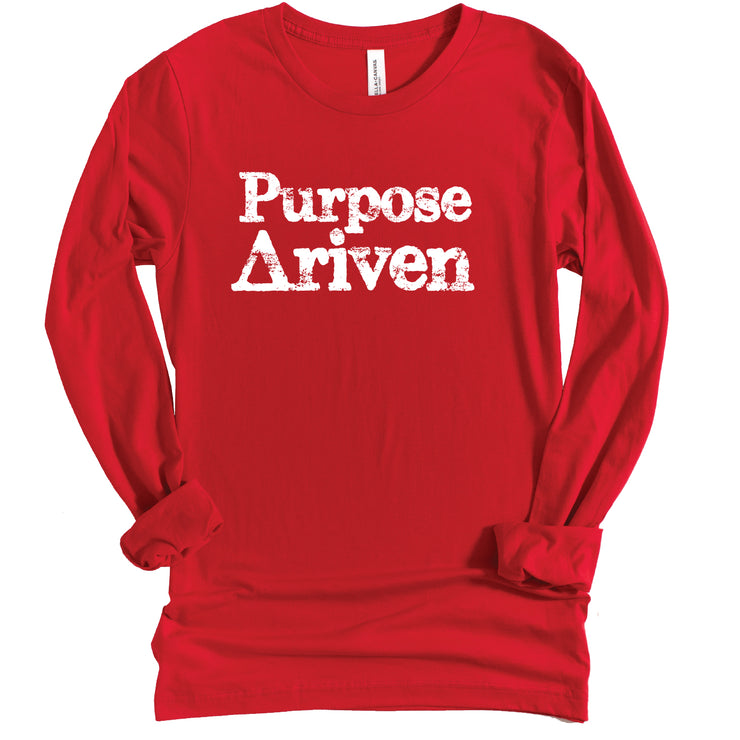 Long Sleeve Symbol Purpose Driven TShirt