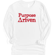 Long Sleeve Symbol Purpose Driven TShirt