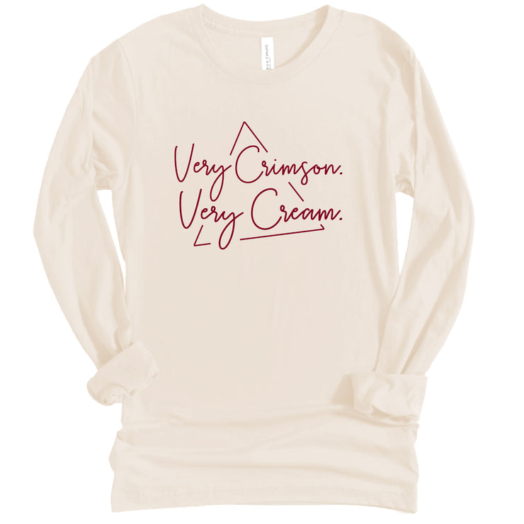 Long Sleeve  Very Crimson TShirt