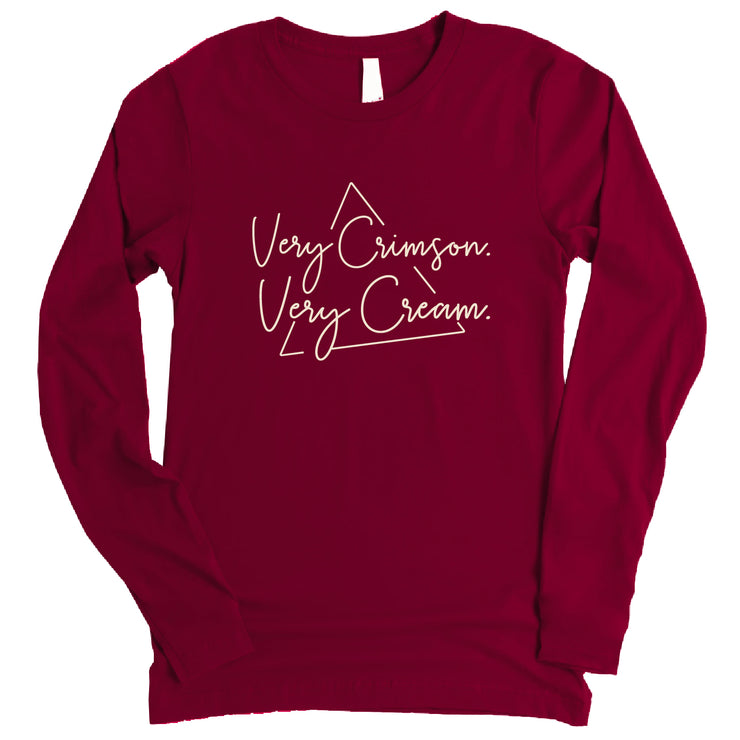 Long Sleeve  Very Crimson TShirt