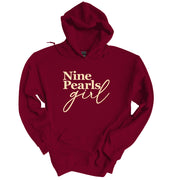 Nine Pearls Girl Fleece Kanga Hoodie