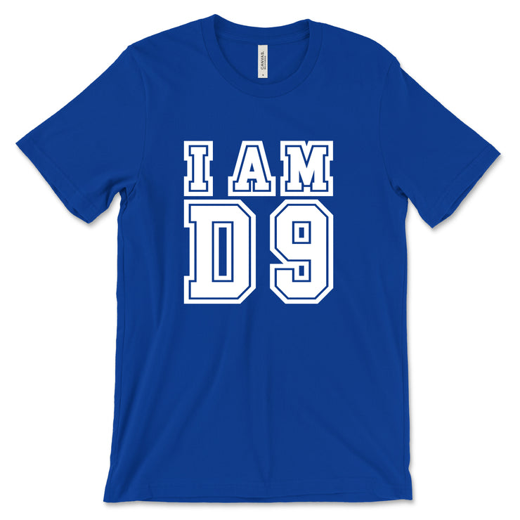 Custom Short Sleeve I AM D9 Tee