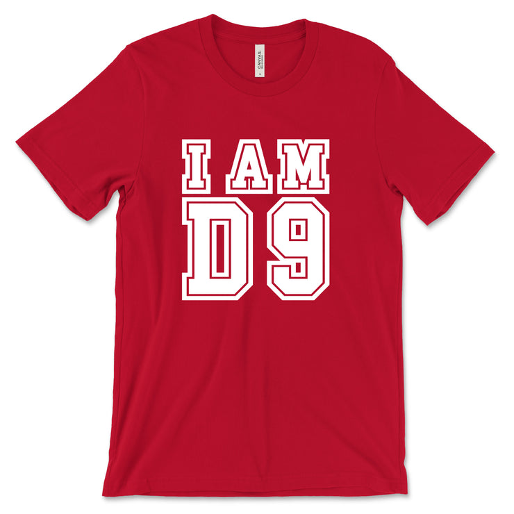 Custom Short Sleeve I AM D9 Tee