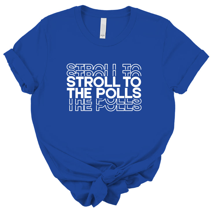 Short Sleeve Stroll to the Polls Repeat Tee