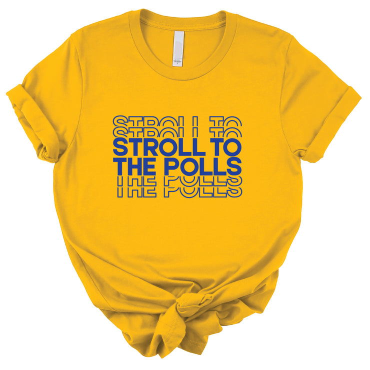 Short Sleeve Stroll to the Polls Repeat Tee