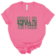 Short Sleeve Stroll to the Polls Repeat Tee