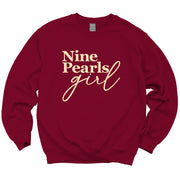 Nine Pearls Girl Classic Sweatshirt